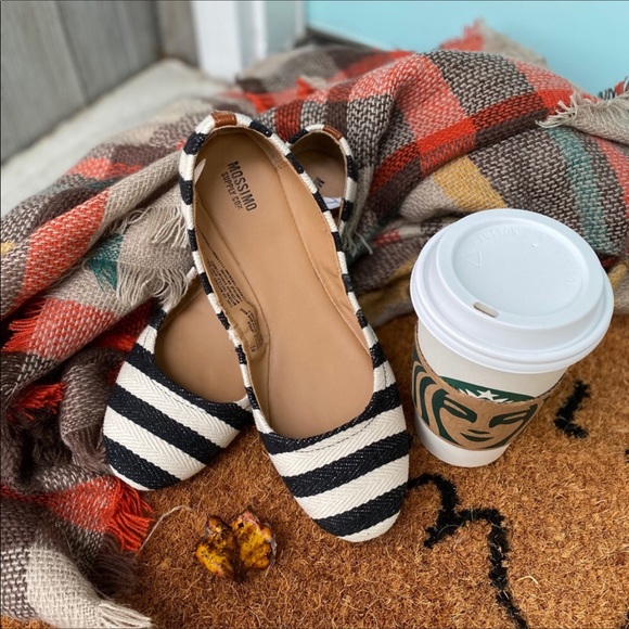(Missimo) Striped Flats - Picture 2 of 4